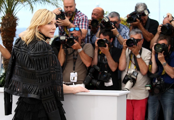 attends a photocall for "Carol" during the 68th annual Cannes Film Festival on May 17, 2015 in Cannes, France.