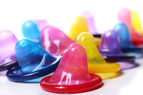 condom colorati