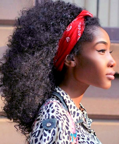 Ricci Afro Con Foulard 2204 Letteraf