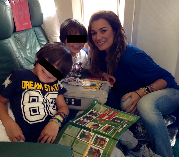 Mondiali 2014, Alena Seredova vola in Brasile con i figli
