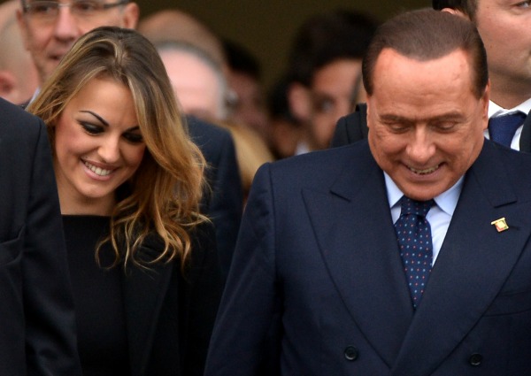 Silvio Berlusconi e Francesca Pascale