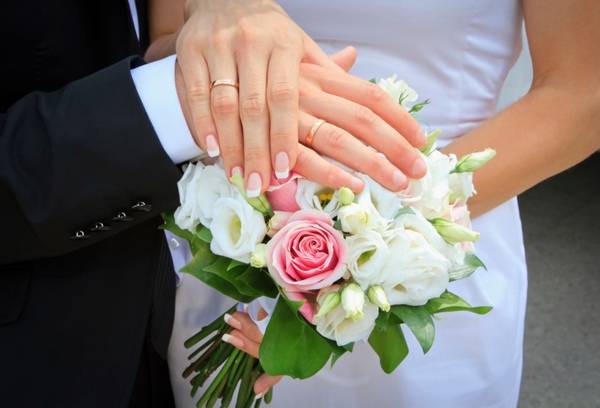 french manicure per la sposa