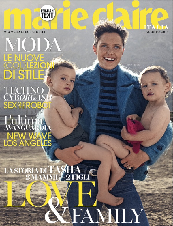 Marie Claire Italia dedica la sua copertina alle rainbow family