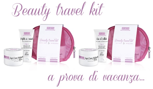 Beauty Travel Kit Multifunzione Pupa, due beauty in edizione limitata 