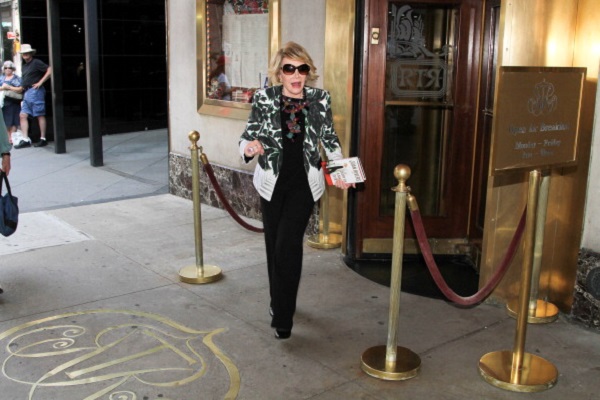 Joan Rivers Promotes New Book "Diary Of A Mad Diva"