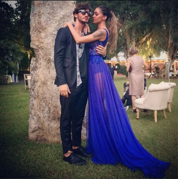 Belen Rodriguez al matrimonio di Elisabetta Canalis