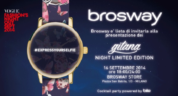 VFNO 2014, Brosway si ispira al fascino della notte