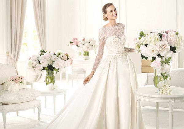 Abiti da sposa 2015 con pizzo, collezione Elie by Elie Saab