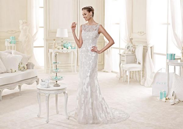 Abiti da sposa con pizzo 2015 della collezione Nicole spose