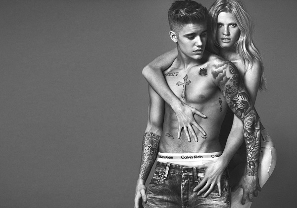 Justin Bieber modello per Calvin Klein p/e 2015