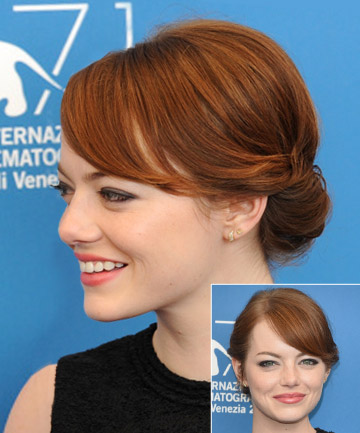 updos-for-short-hair-emma-stone