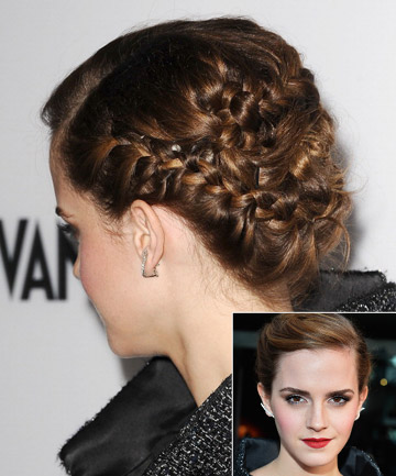 updos-for-short-hair-emma-watson