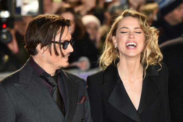 Amber Heard e Johnny Depp