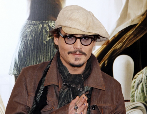 US actor Johnny Depp poses during a phot