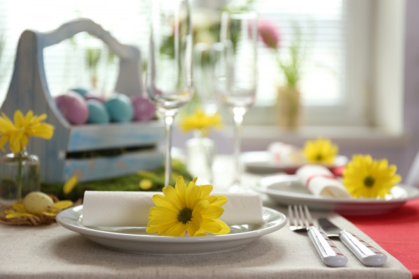 Idee per decorare la tavola di Pasqua