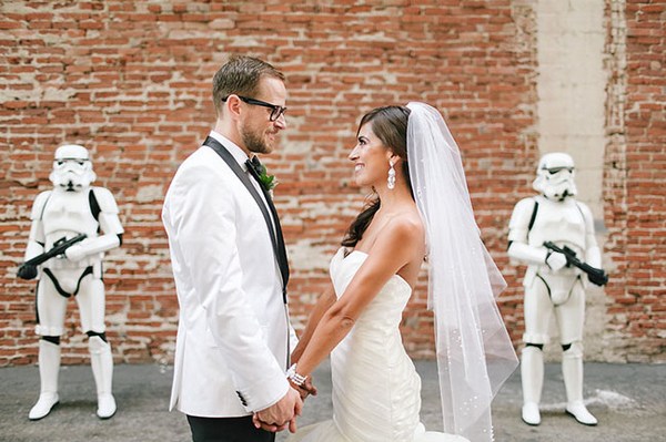 matrimonio a tema star wars