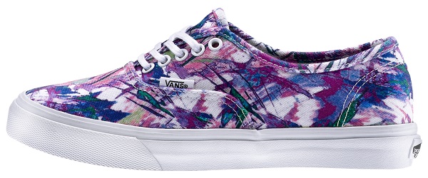 vans floreal basse laterale