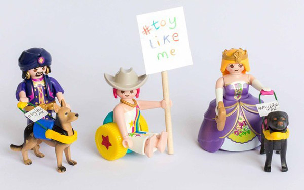 #ToyLikeMe, i giocattoli disabili