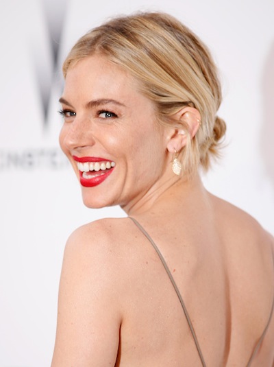 CAP D'ANTIBES, FRANCE - MAY 21:  Actress Sienna Miller attends amfAR's 22nd Cinema Against AIDS Gala, Presented By Bold Films And Harry Winston at Hotel du Cap-Eden-Roc on May 21, 2015 in Cap d'Antibes, France.  (Photo by Tristan Fewings/Getty Images)