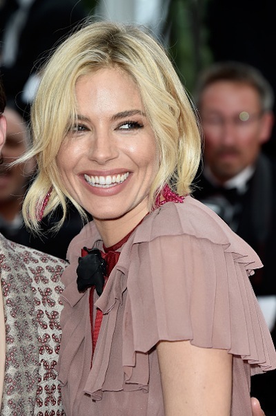CANNES, FRANCE - MAY 23:  Actress Sienna Miller attends the "Macbeth" Premiere during the 68th annual Cannes Film Festival on May 23, 2015 in Cannes, France.  (Photo by Pascal Le Segretain/Getty Images)