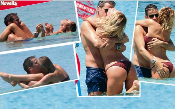 Alessia Marcuzzi, vacanze hot a Formentera con Paolo Calabresi Marconi