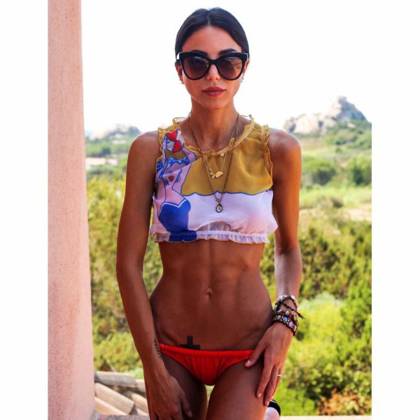Chiara Biasi in bikini