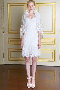 abiti sposa corti 2016 modelli più belli fashion week