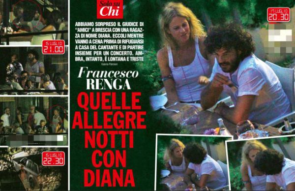 Francesco Renga e Ambra Angiolini in crisi?