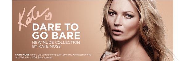 Nude Collection by Kate Moss, collezione smalti e rossetti autunno inverno 2015 di Rimmel