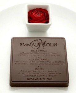 matrimonio tema cioccolato