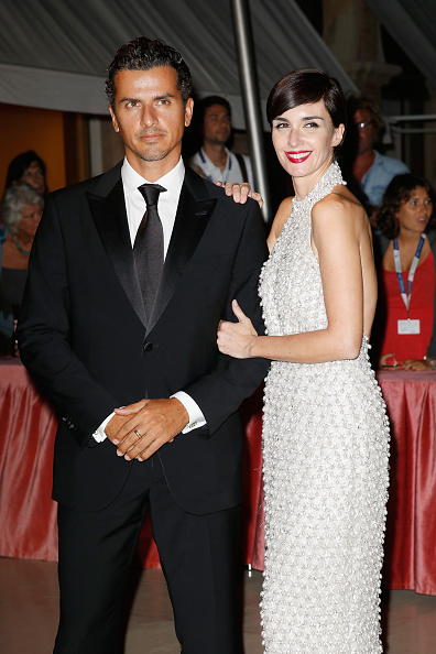 VENICE, ITALY - SEPTEMBER 02:  Paz Vega and Orson Salazar attend the opening dinner during the 72nd Venice Film Festival on September 2, 2015 in Venice, Italy.  (Photo by Tristan Fewings/Getty Images)