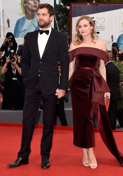 VENICE, ITALY - SEPTEMBER 04:  Joshua Jackson and Diane Kruger attend a premiere for 'Black Mass' during the 72nd Venice Film Festival on September 4, 2015 in Venice, Italy.  (Photo by Ian Gavan/Getty Images)