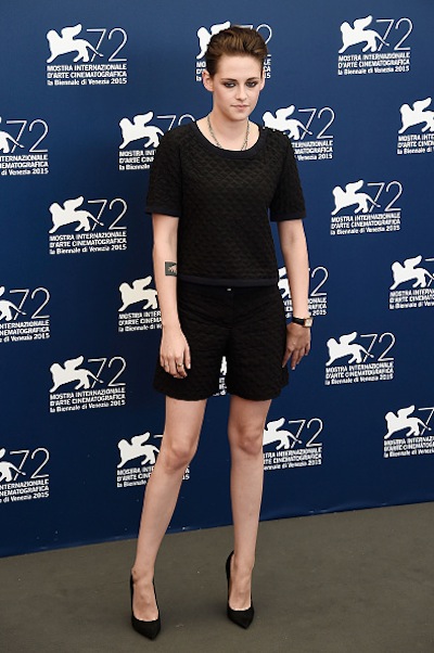 VENICE, ITALY - SEPTEMBER 05:  Kristen Stewart attends a photocall for 'Equals' during the 72nd Venice Film Festival at Palazzo del Casino on September 5, 2015 in Venice, Italy.  (Photo by Ian Gavan/Getty Images)