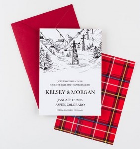 partecipazioni nozze opriginali matrimonio inverno