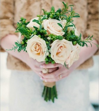I bouquet da sposa invernali più belli del 2015