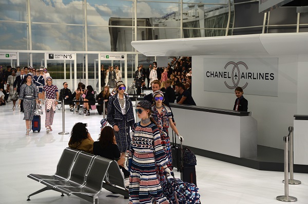 Paris Fashion Week p/e 2016, l'aeroporto Chanel