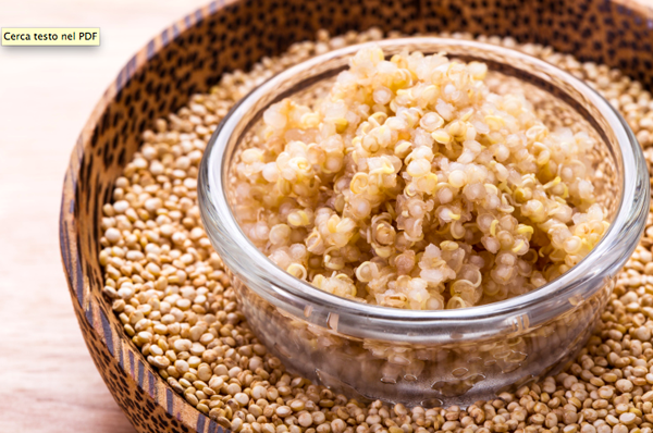I benefici della quinoa