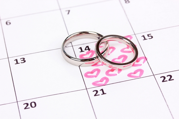 10 cose da considerare prima di scegliere la data per sposarsi