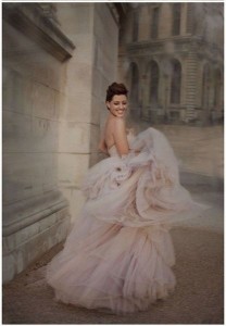 abiti sposa rosa antico pesca alternativa bianco