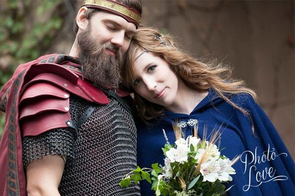 matrimonio tema medievale