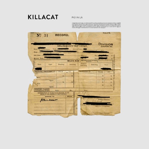 Più in là, il nuovo singolo di Killacat