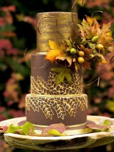 torte nuziali autunnali matrimonio romantico