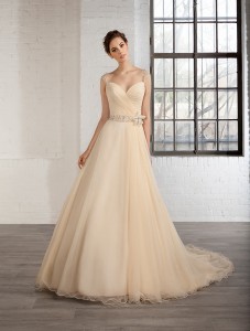 abiti sposa colorati 2016 collezione cosmobella
