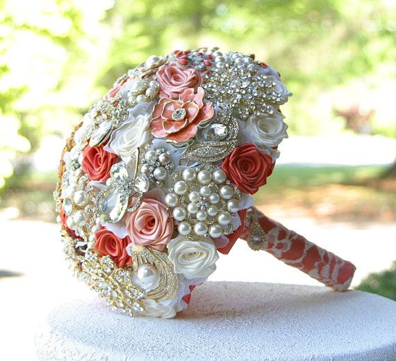 Bouquet gioiello da sposa, originale ed eterno