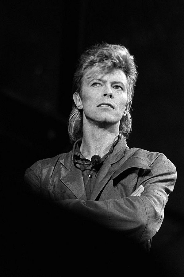British singer David Bowie performs on s