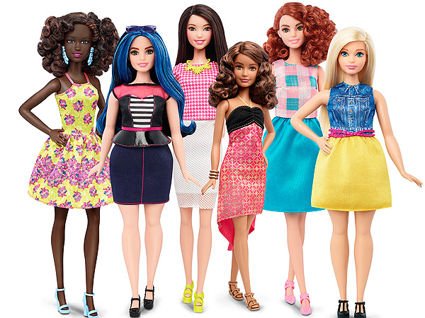 Le nuove Barbie che rispecchiano i fisici delle donne vere