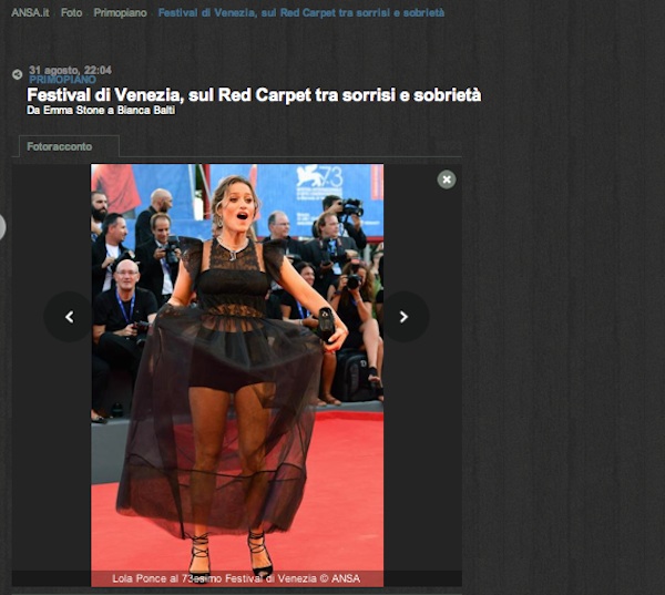 lola ponce--venezia 73