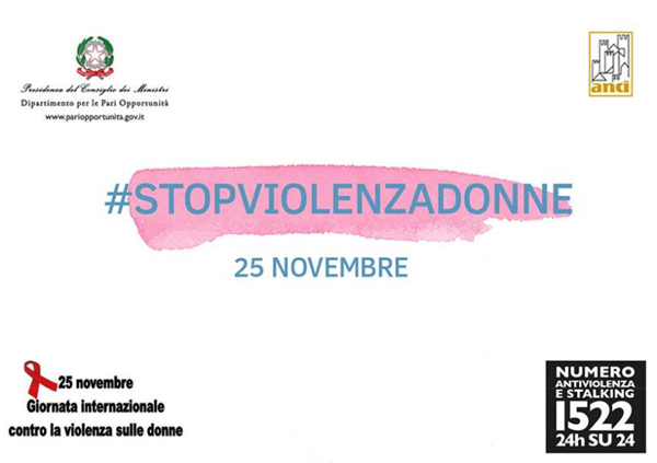25 Novembre contro la violenza sulle donne, le iniziative 2016