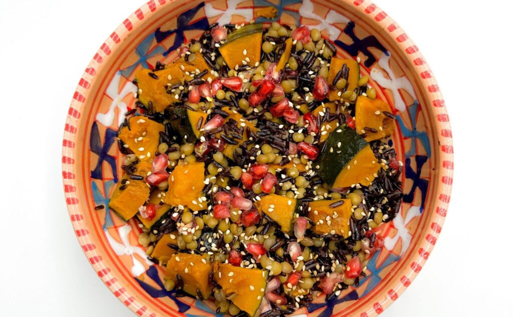 insalata di riso autunnale