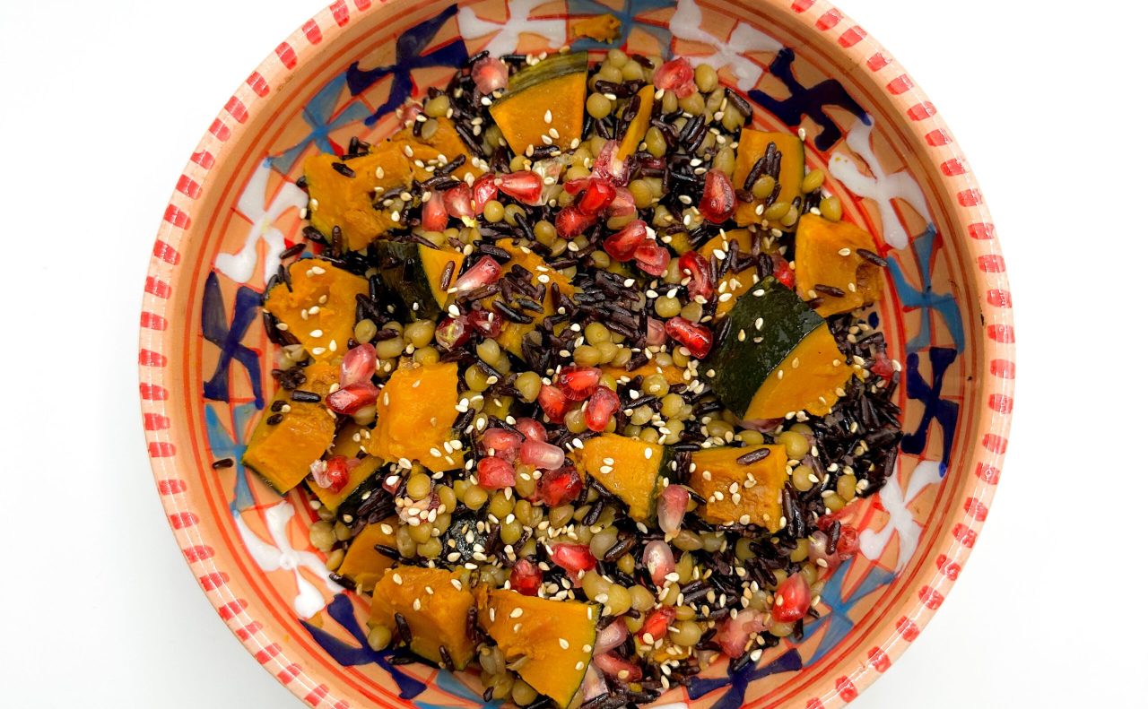 insalata di riso autunnale